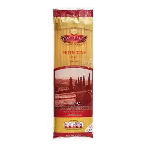Mì Ý Sợi Dẹt, Fettuccine, No. 91, 100% Durum Wheat (500g) - CASTELLO DI BATTIPAGLIA
